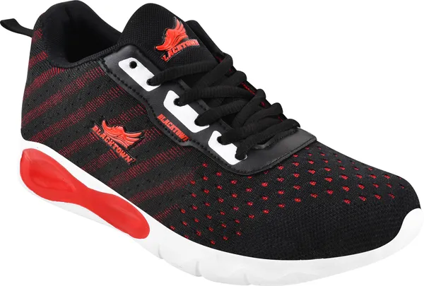 Black_Solid_Mesh_Eva_Sole_Casual_Running_Shoes_For_Men
