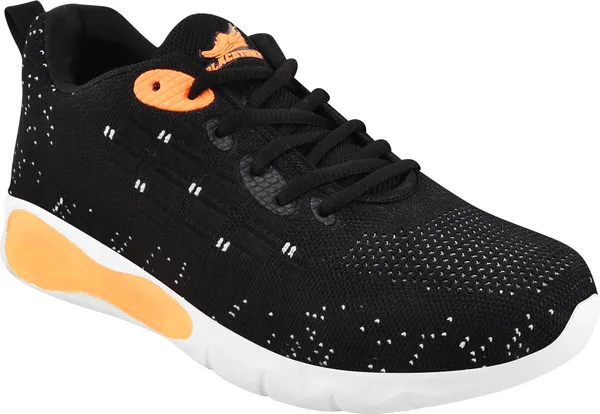 Black_Solid_Mesh_Eva_Sole_Casual_Running_Shoes_For_Men