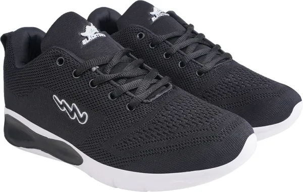 Black_Solid_Mesh_Eva_Sole_Casual_Running_Shoes_For_Men