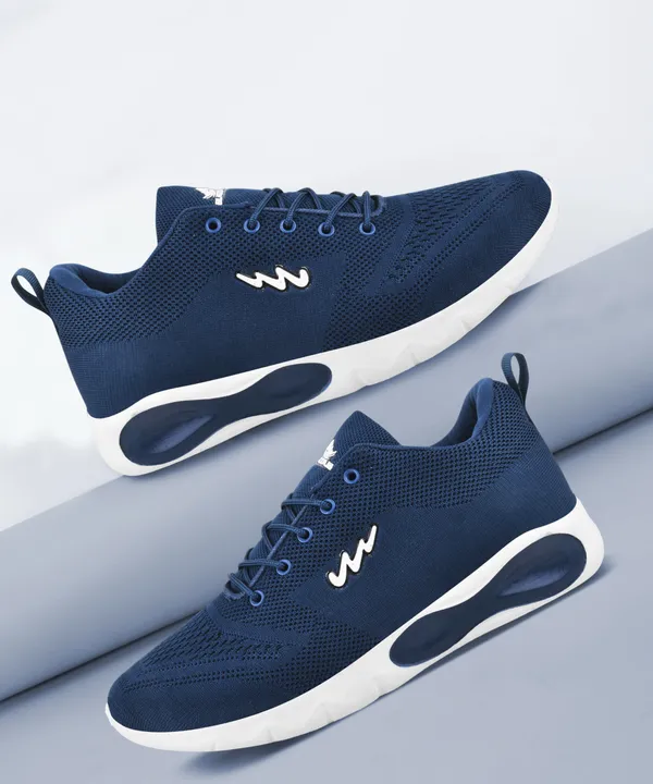 Green_Solid_Mesh_Eva_Sole_Casual_Running_Shoes_For_Men