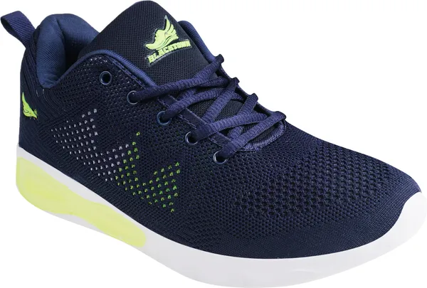 Navy_Solid_Mesh_Eva_Sole_Casual_Running_Shoes_For_Men
