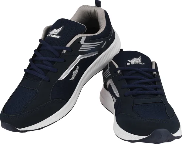 Navy_Solid_Mesh_Eva_Sole_Casual_Running_Shoes_For_Men