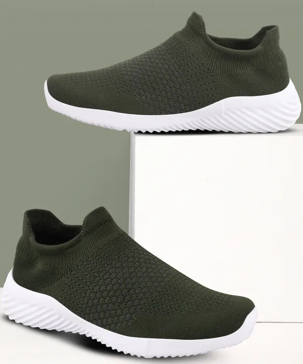 Olive__Mesh__Casual_Na_For_Men