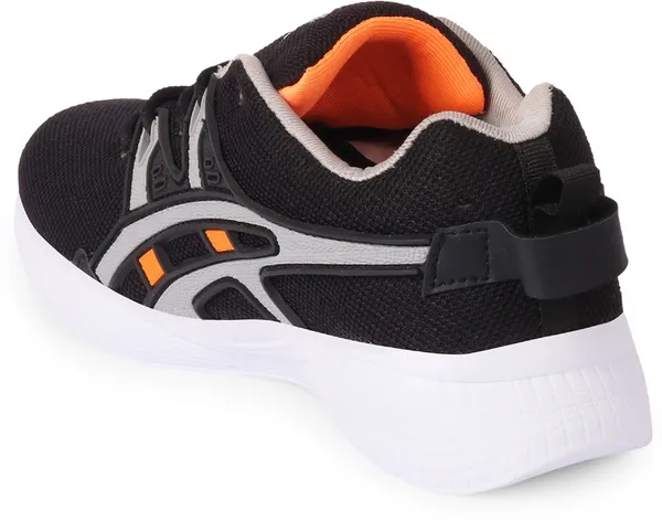 Black_&_Orange_Solid_Mesh_Eva_Sole_Casual_Running_Shoes_For_Men