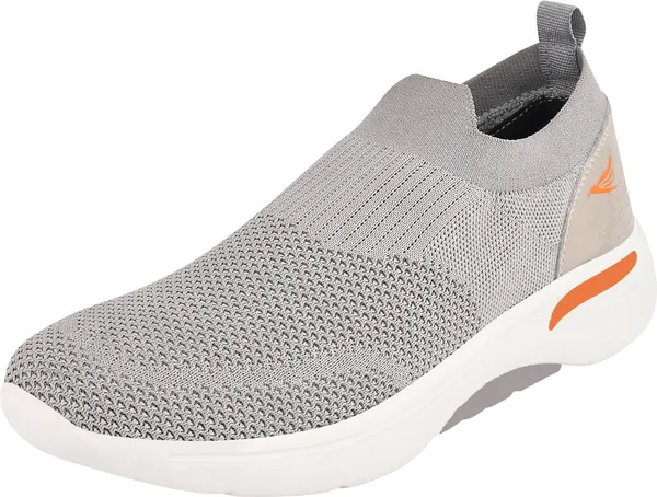 Grey_Solid_Flyknit_Eva_Sole_Casual_Running_Shoes_For_Men