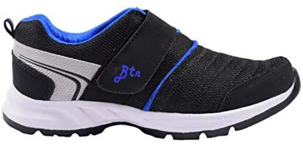 Black_Colourblocked_Mesh_Eva_Sports_Running_Shoes_For_Men