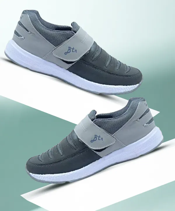Grey__Mesh_Eva_Sports_Walking_Shoes_For_Men