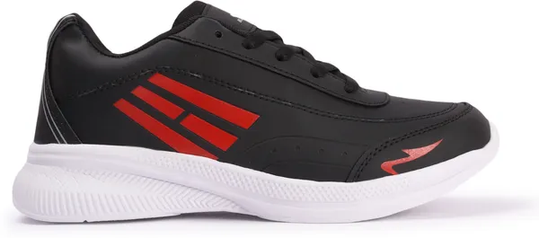 Black_&_Red__Resin_Eva_Sole_Casual_Walking_Shoes_For_Men