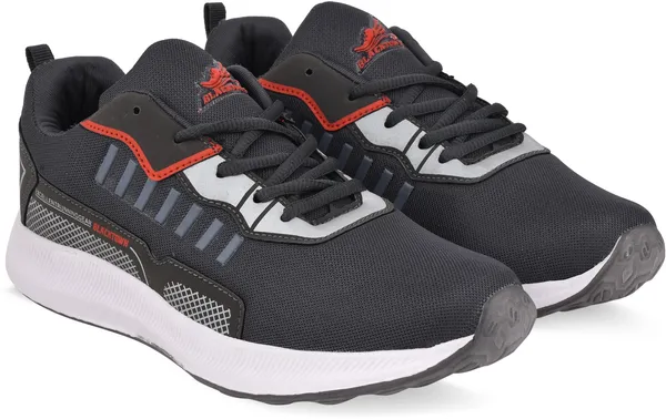 Grey_&_Red_Solid_Mesh_Eva_Sole_Sports_Running_Shoes_For_Men