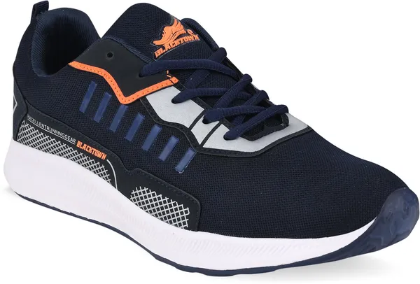 Navy_&_Orange_Solid_Mesh_Eva_Sole_Sports_Running_Shoes_For_Men