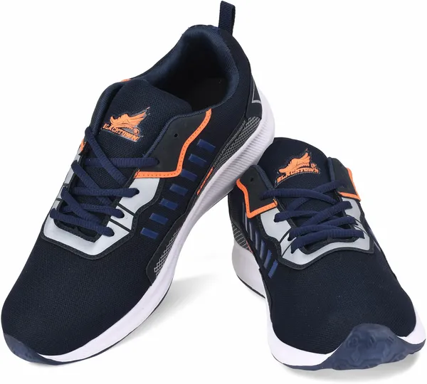 Navy_&_Orange_Solid_Mesh_Eva_Sole_Sports_Running_Shoes_For_Men