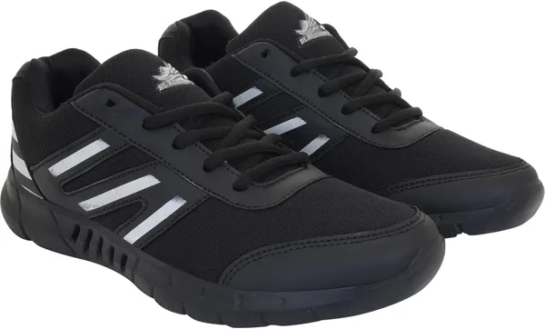 Black_Solid_Mesh_Eva_Sole_Casual_Running_Shoes_For_Men