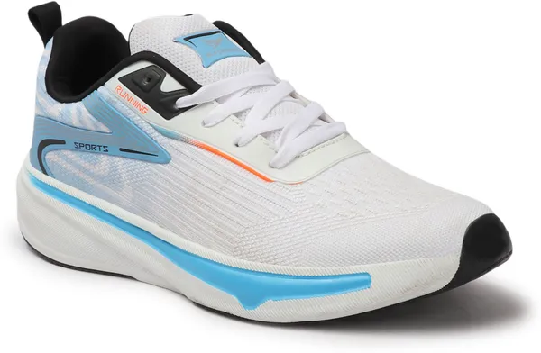 White_&_Navy_Casual_Running_Shoes_For_Men