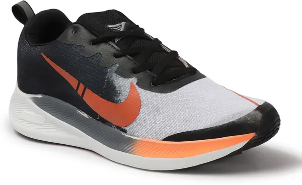 Black_&_Orange_Casual_Running_Shoes_For_Men