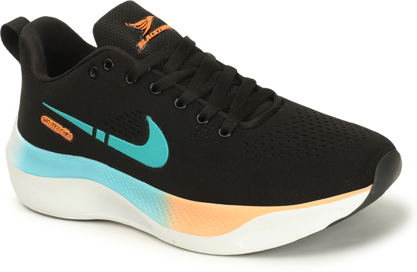 Green_Solid_Flyknit_Phylon_Sole_Casual_Running_Shoes_For_Men