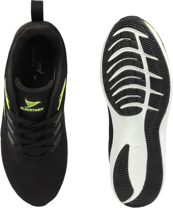 Black__Flyknit_Phylon_Sports_Running_Shoes_For_Men