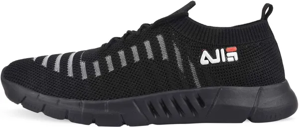 Black__Mesh_Eva_Sole_Sports_Running_Shoes_For_Men