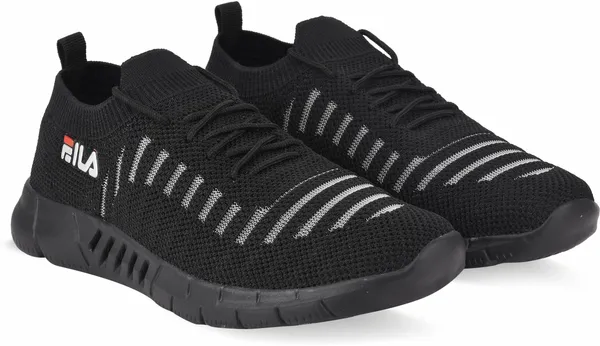 Black__Mesh_Eva_Sole_Sports_Running_Shoes_For_Men