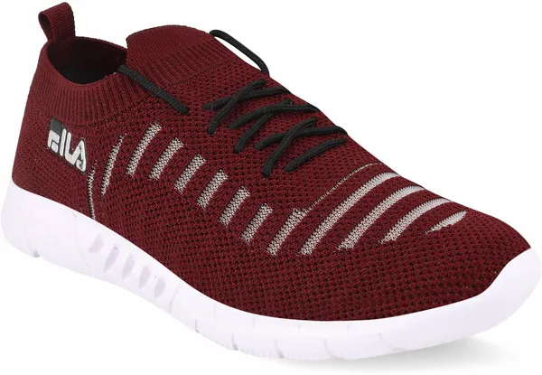 Maroon__Mesh_Eva_Sole_Sports_Running_Shoes_For_Men