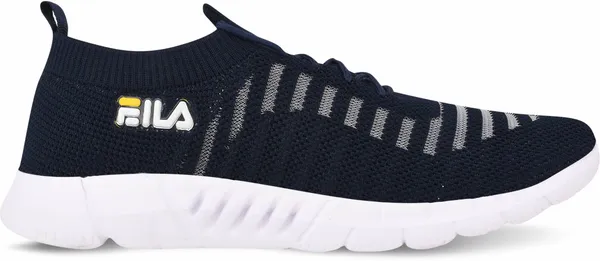 Navy__Mesh_Eva_Sole_Sports_Running_Shoes_For_Men
