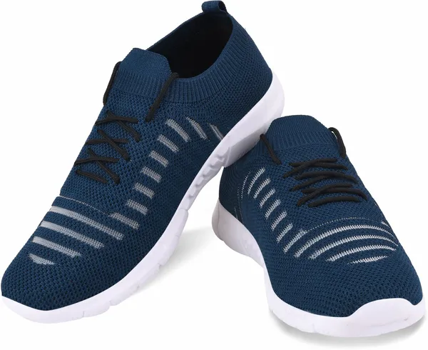 Green__Mesh_Eva_Sole_Sports_Running_Shoes_For_Men