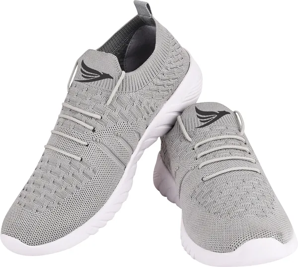 Grey_Solid_Flyknit_Eva_Sole_Casual_Running_Shoes_For_Men