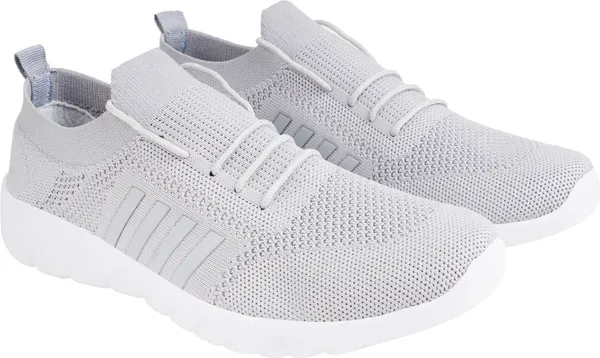 Grey_Solid_Flyknit_Eva_Sole_Casual_Running_Shoes_For_Men