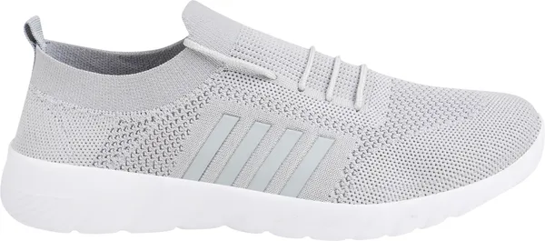 Grey_Solid_Flyknit_Eva_Sole_Casual_Running_Shoes_For_Men