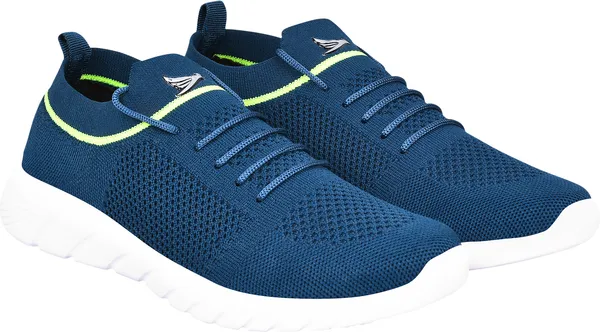 Green_Solid_Flyknit_Eva_Sole_Casual_Running_Shoes_For_Men
