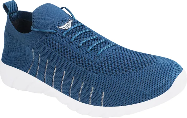 Green_Solid_Flyknit_Eva_Sole_Casual_Running_Shoes_For_Men