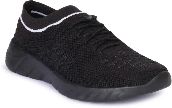 Black_Solid_Synthetic_Eva_Sole_Sports_Walking_Shoes_For_Men