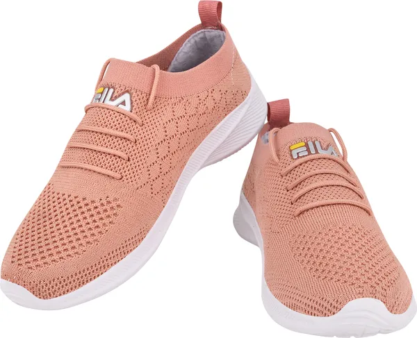 Pink_Solid_Flyknit_Eva_Sole_Casual_Running_Shoes_For_Women