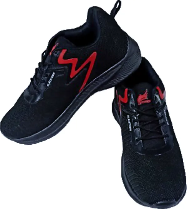Black_Solid_Mesh_Eva_Sole_Casual_Running_Shoes_For_Men
