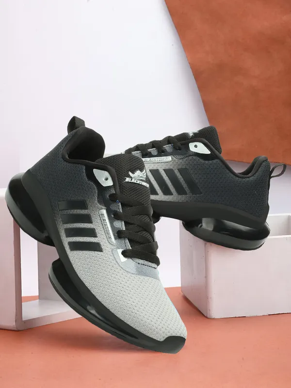 Grey_&_Black__Flyknit_Phylon_Sports_Walking_Shoes_For_Men