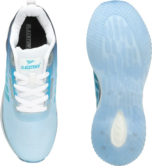 White_&_Navy__Flyknit_Phylon_Sports_Walking_Shoes_For_Men