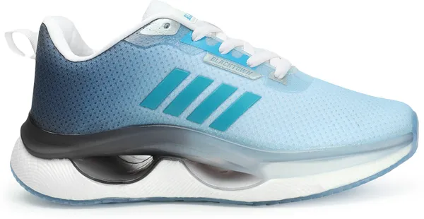 White_&_Navy__Flyknit_Phylon_Sports_Walking_Shoes_For_Men