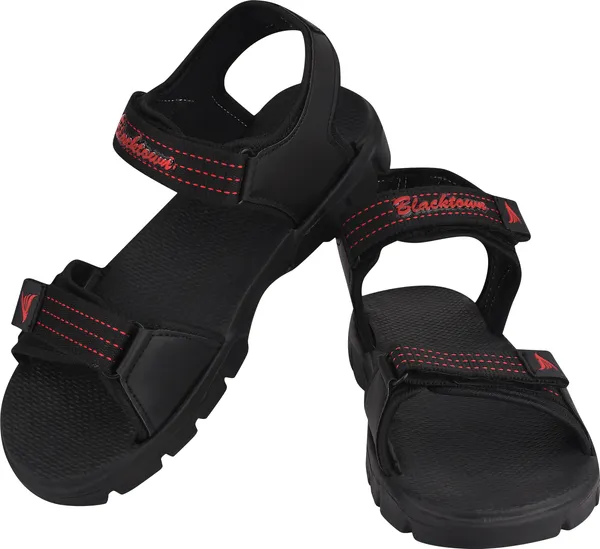Black_&_Red_Solid_Resin_Sports_Sandal_For_Men