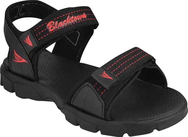 Black_&_Red_Solid_Resin_Sports_Sandal_For_Men
