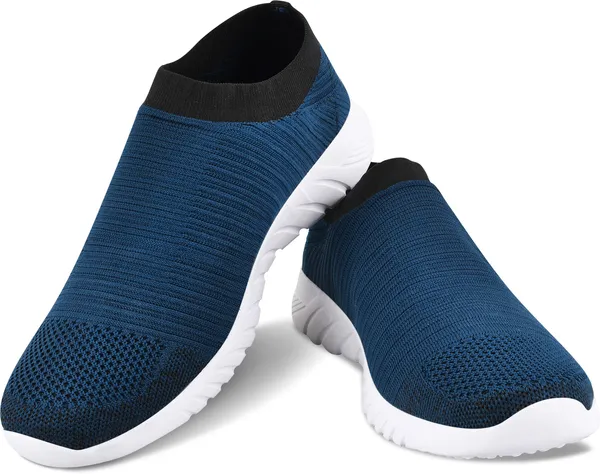 Green__Mesh_Eva_Sports_Walking_Shoes_For_Men
