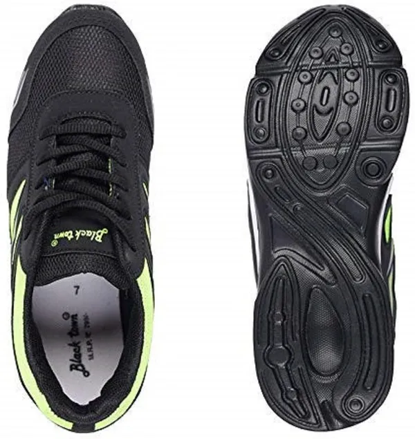 Black_&_Green_Solid_Mesh_Eva_Sole_Sports_Running_Shoes_For_Men