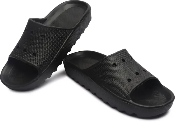 Black_Solid_Eva_Comfortable_Slides_For_Men