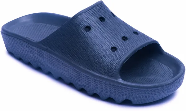 Navy_Solid__Comfortable_Slides_For_Men
