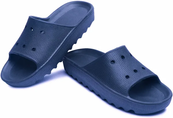 Navy_Solid__Comfortable_Slides_For_Men