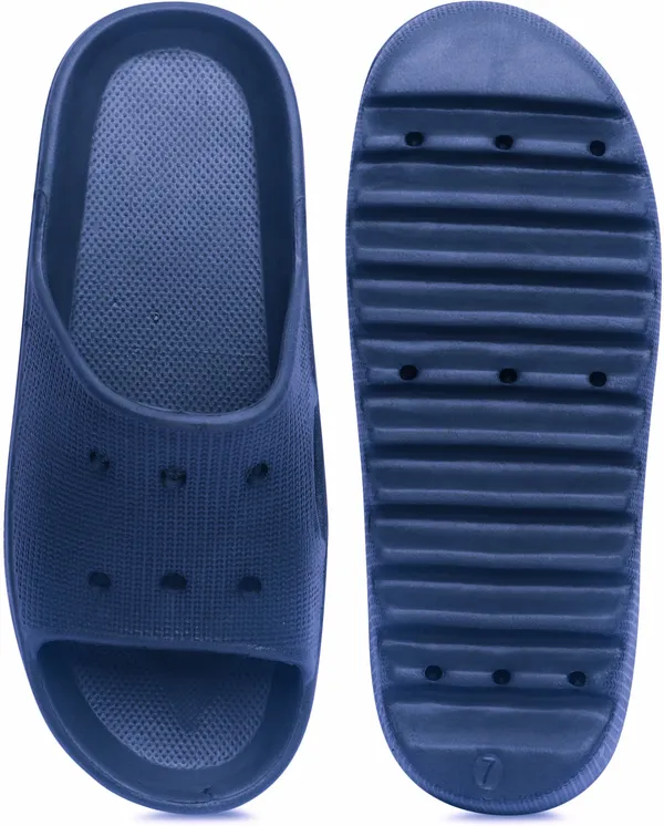 Navy_Solid__Comfortable_Slides_For_Men