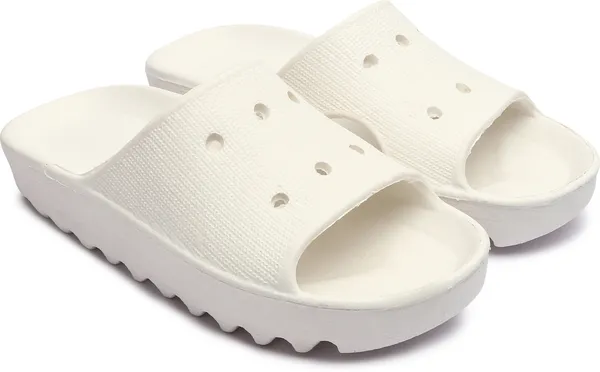 White_Solid_Eva_Comfortable_Slides_For_Men