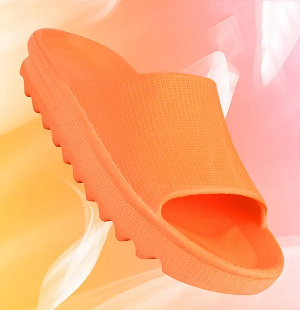 Orange_Solid_Eva_Comfortable_Slides_For_Men
