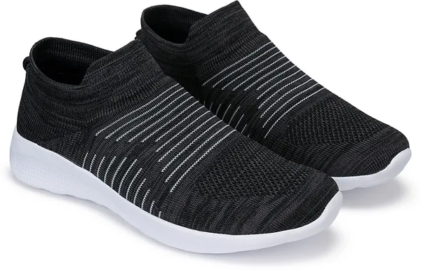 Black__Mesh_Eva_Sports_Walking_Shoes_For_Men