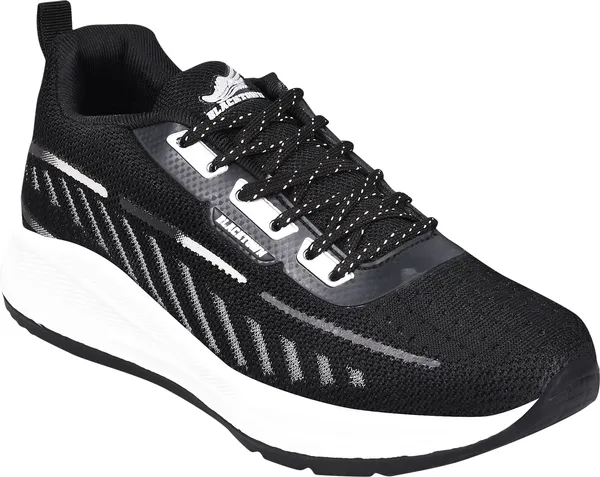 Black_Solid_Mesh_Eva_Sole_Casual_Running_Shoes_For_Men