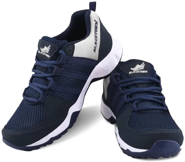 Navy_&_Grey_Mesh_Pu_Eva_Sole_Sports_Running_Shoes_For_Men