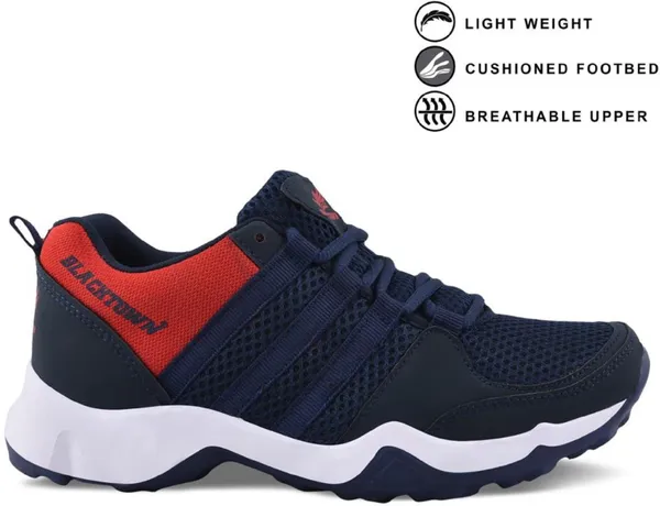 Navy_&_Red_Mesh_Pu_Eva_Sole_Sports_Running_Shoes_For_Men